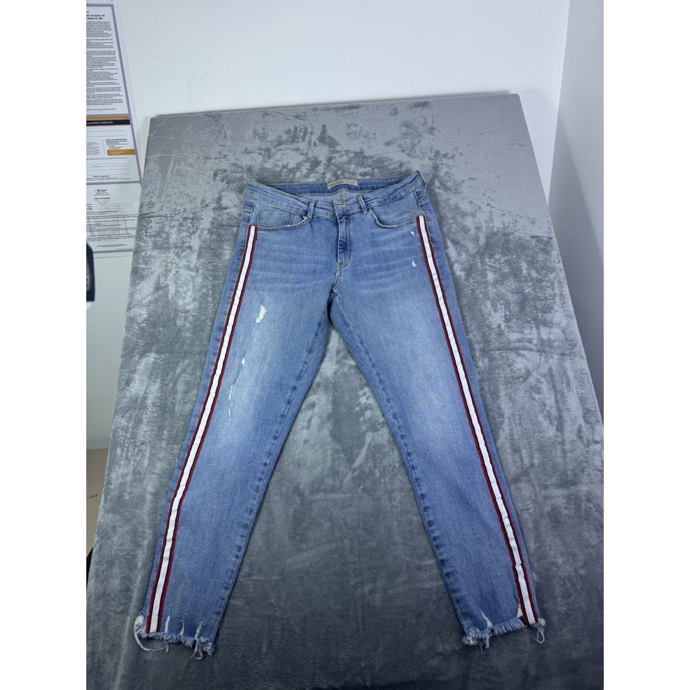 Zara Basic Z1975 Denim Jeans Size 10